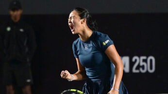 Eala volta a dar show e se garante nas quartas de final no SP Open