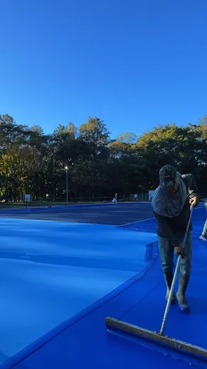Reforma das quadras do Parque Villa-Lobos