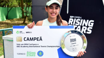 Gabriela Carvalho é campeã do SP Open Rising Stars