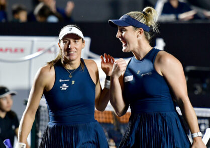 Luisa Stefani e Gaby Dabrowski salvam match point e vão à final de duplas do SP Open