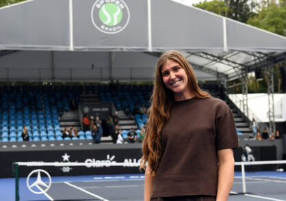 Bia Haddad Maia prestigia SP Open e revela amizade com finalista