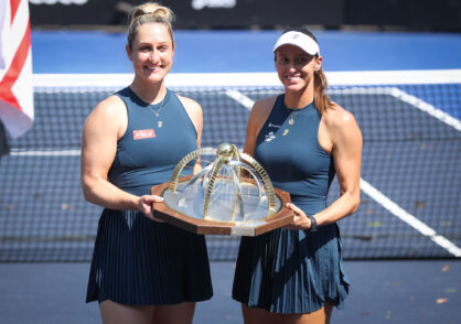 Luisa Stefani conquista bi de duplas do SP Open, ao lado de Gabriela Dabrowski