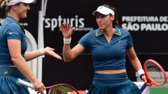 Luisa Stefani e Gabriela Dabrowski estreiam com vitória no SP Open