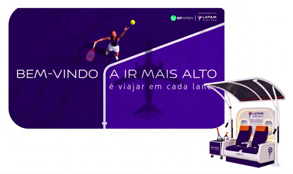 Ativação LATAM no SP Open